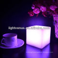 China Manufactuer Battery Operated 10cm Cube Mood Desk Lamp